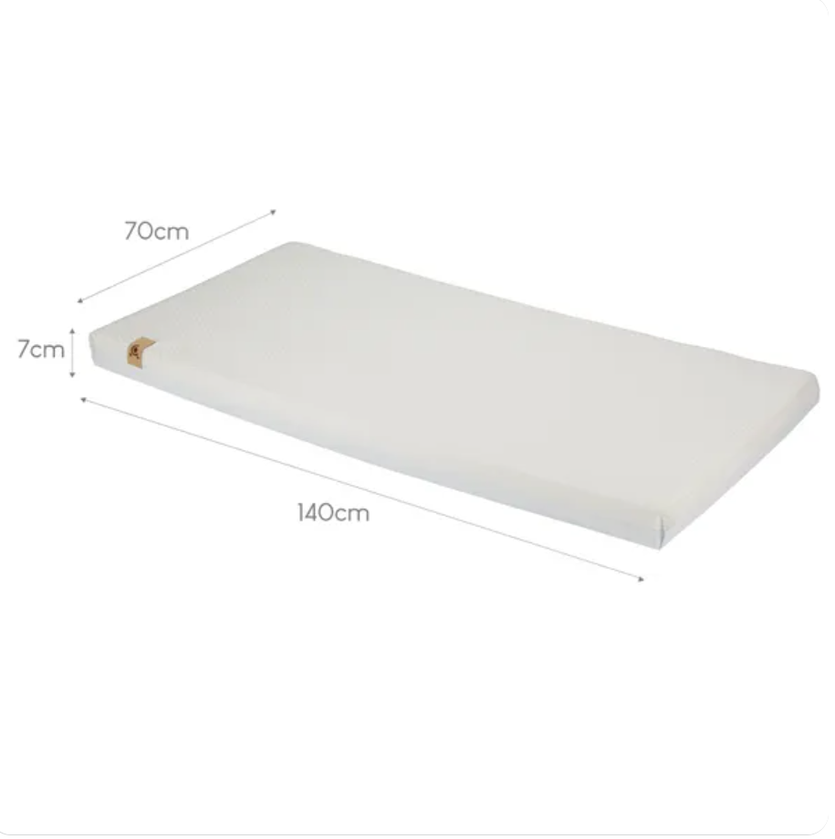 Lullaby Hypo Allergenic Bamboo Foam Cot Bed Mattress