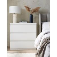 Lisson 3 Drawer Chest - White - FSC® Certified